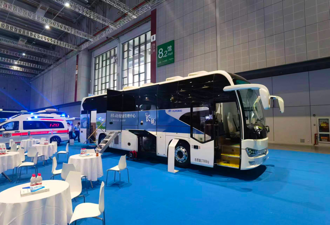 宇通醫療車產品重磅亮相第87屆中國國際醫療器械博覽會（CMEF）！